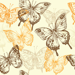 seamless butterfly pattern