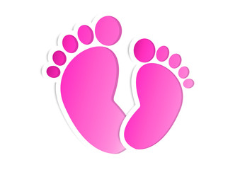 Babyfüsse / Baby Füsse / Es ist ein Mädchen