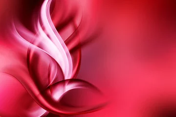 Photo sur Plexiglas Vague abstraite fond de vagues rouges art abstrait