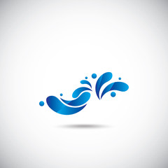 Design elements. Water icon