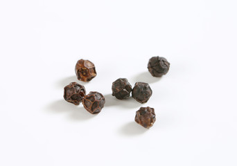 Black peppercorns