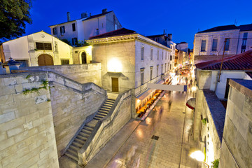 Historic stone street of Zadar