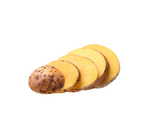 potato isolated on white background