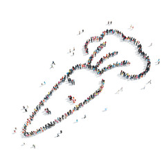 people in the shape of carrots, vegetables