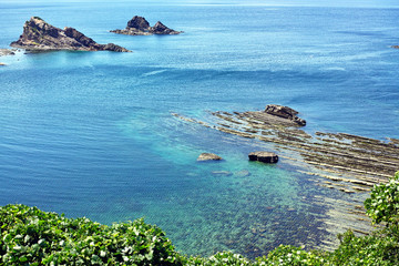 島根半島　須々海海岸