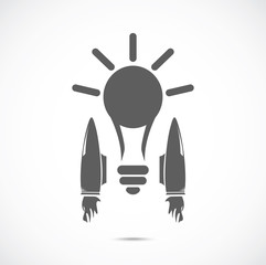 Bulb with jet engines 