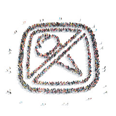 people in the shape of a ban ice cream