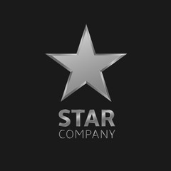 Obraz premium Star logo