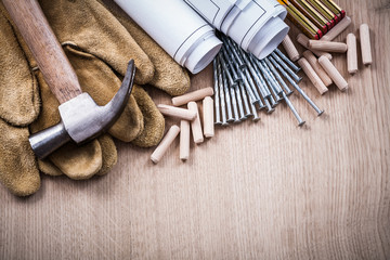 Horizontal version of wooden meter dowels construction plans cla