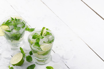 Mojito with lime