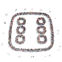 group  people  shape  domino