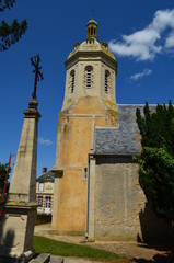 Fototapeta premium Eglise Notre-Dame à Condé sur Seulles (Calvados - Normandie)