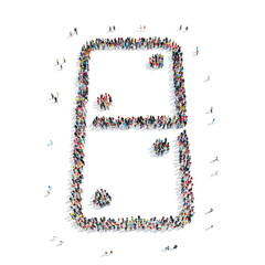 group  people  shape  domino