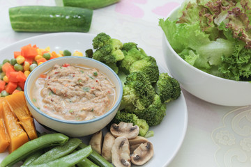 Mackerel chili paste, spicy sauce
