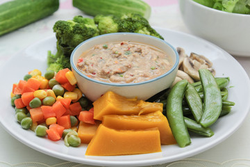 Mackerel chili paste, spicy sauce