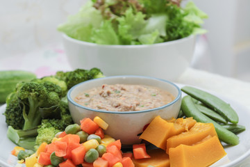 Mackerel chili paste, spicy sauce