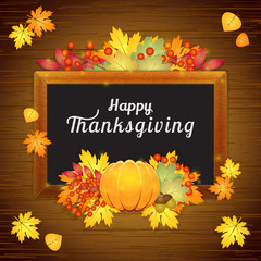 Happy thanksgiving card