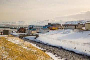 Olafsvik city in Iceland