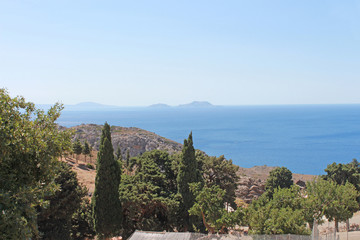 Fototapeta na wymiar Monastère de Preveli Crète
