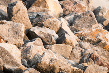 Stone on the mountain