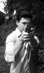 a man with a gun Colt