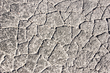 Cracked asphalt grunge texture.