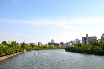 Obraz premium 大阪 大川