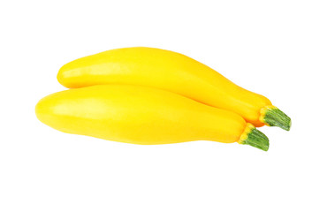 Vegetable marrow (zucchini), isolated on white background