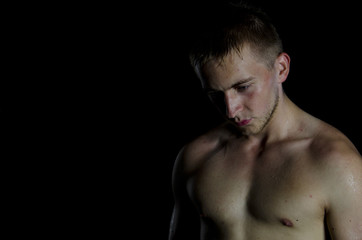 Fototapeta premium russian young boy