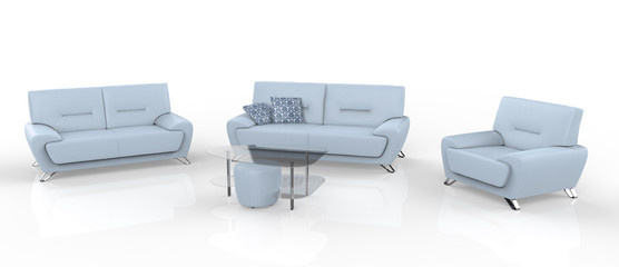 sofa furniture isolated on white background