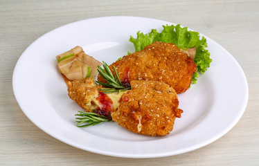 Fried cheese