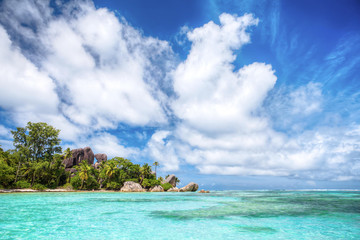 Anse Source d'Argent Strand, La Digue - Seychellen