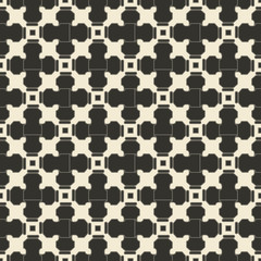 Geometric ornament seamless pattern.  Textile design template seamless background.