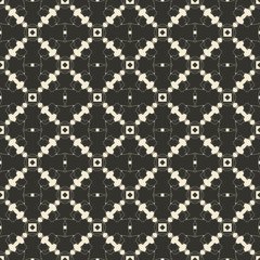 Geometric ornament seamless pattern.  Textile design template seamless background.