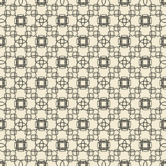 Geometric ornament seamless pattern.  Textile design template seamless background.