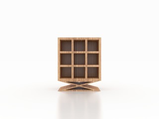 3d wood steel cabinet, store, clothing, shoe