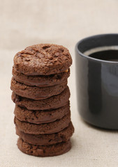 Triple Chocolate Cookies