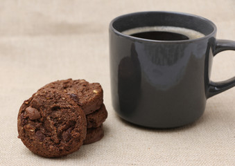 Triple Chocolate Cookies