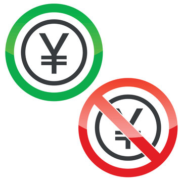 recommend clip art: Yen permission signs