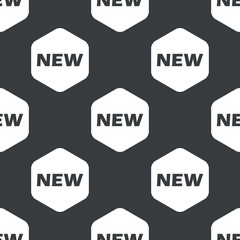 Black hexagon NEW pattern