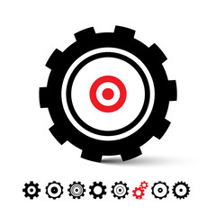 Vector Cogs - Gears Icons Set