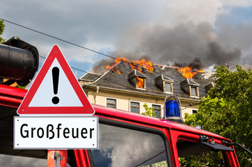 Achtung Großfeuer