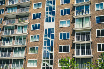 Urban building in the city.