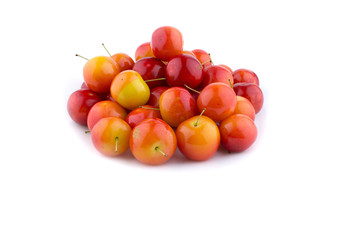 cherry-plum isolated