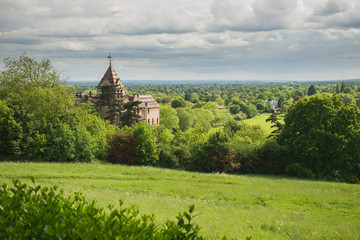 Beautiful park in Richmond, London.