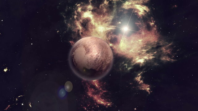 Amazing Pluto. HD 1080. 25sec