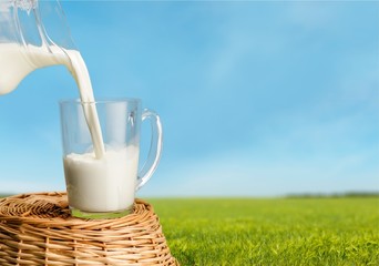 Milk, Dairy Product, Pouring.
