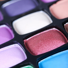 Make-up eye shadows palette