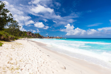 Grand Anse Strand, La Digue - Seychellen