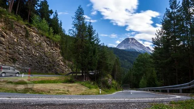 Passstra&szlig;e Norbertsh&ouml;he in Tirol